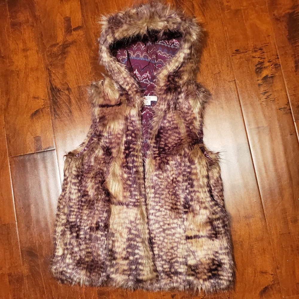 Soft fur Vest